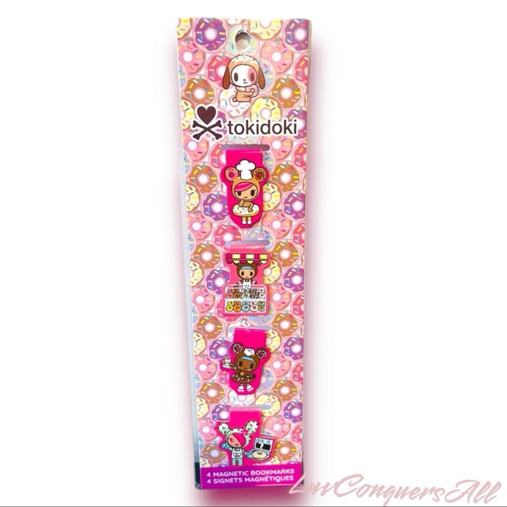 Tokidoki Sweet Shop Donuts Magnetic Bookmarks